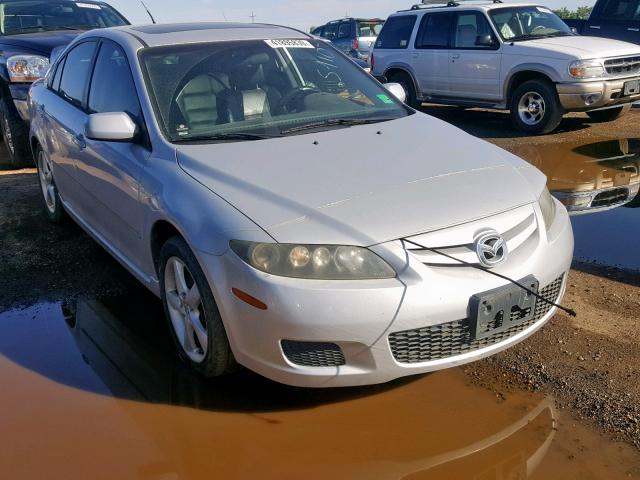 1YVHP84D185M31126 - 2008 MAZDA 6 S SILVER photo 1