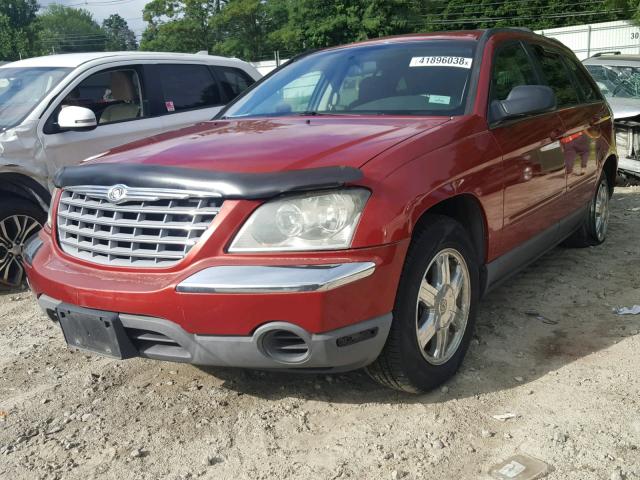 2C8GM684X5R507173 - 2005 CHRYSLER PACIFICA T RED photo 2