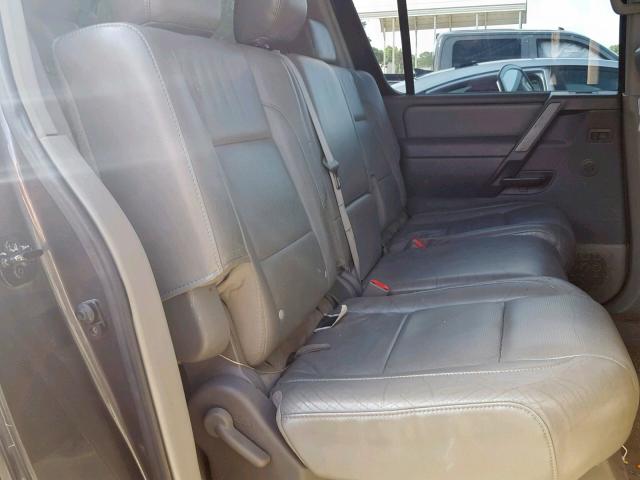 5N1AA08B34N718556 - 2004 NISSAN ARMADA SE BLUE photo 6