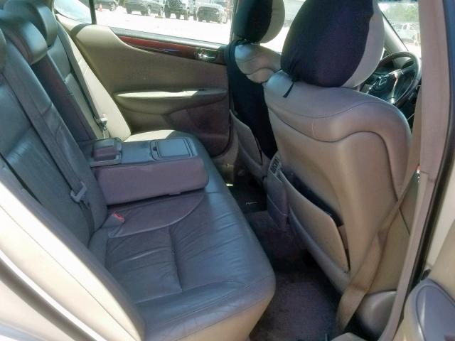 JTHBF30G220044413 - 2002 LEXUS ES 300 GRAY photo 6