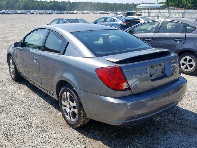 1G8AW12F25Z141157 - 2005 SATURN ION LEVEL GRAY photo 3
