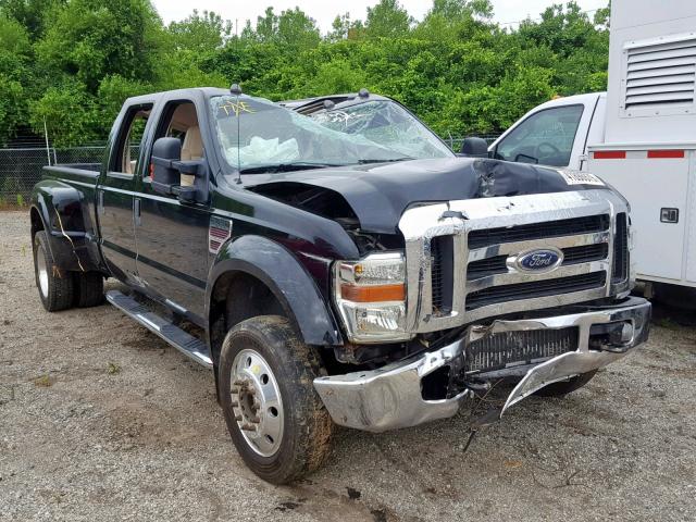 1FTXW43R38EC08824 - 2008 FORD F450 SUPER BLACK photo 1