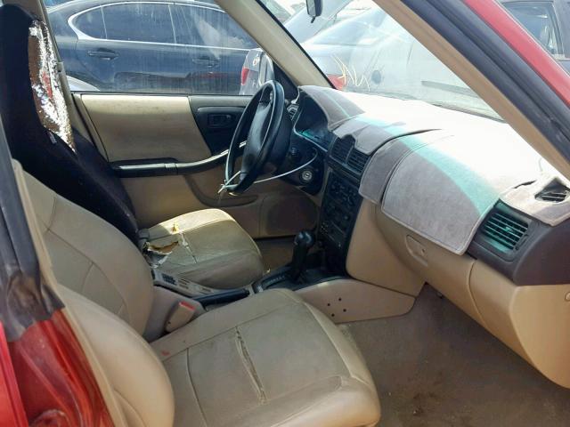 JF1SF6557WH763289 - 1998 SUBARU FORESTER S MAROON photo 5