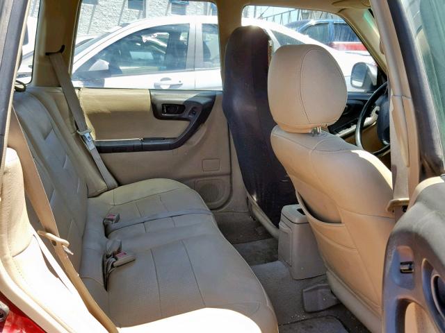 JF1SF6557WH763289 - 1998 SUBARU FORESTER S MAROON photo 6