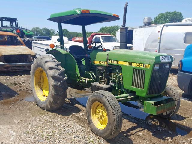CH1250A0014603 - 1983 JOHN TRACTOR GREEN photo 1