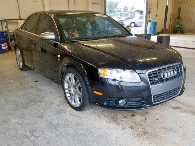 WAUGL78E47A240295 - 2007 AUDI NEW S4 QUA BLACK photo 1