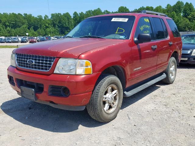 1FMZU73K85UB95603 - 2005 FORD EXPLORER X RED photo 2