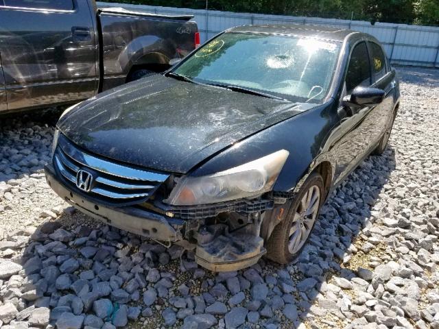 1HGCP3F89CA012087 - 2012 HONDA ACCORD EXL BLACK photo 2