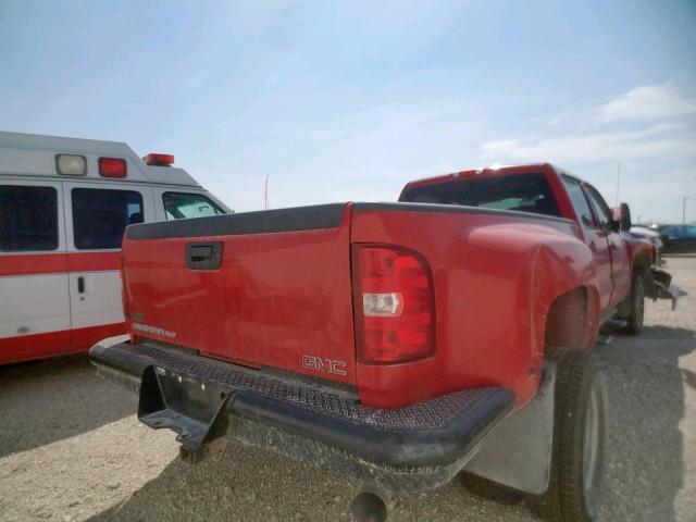 1GTJK93659F105808 - 2009 GMC SIERRA K35 RED photo 4