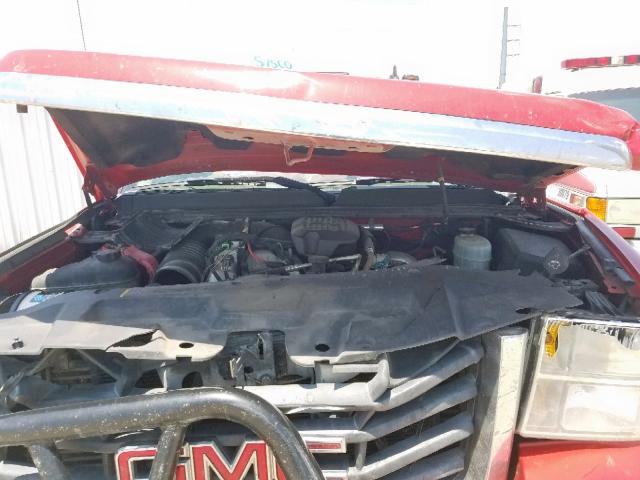 1GTJK93659F105808 - 2009 GMC SIERRA K35 RED photo 7