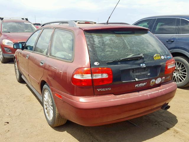 YV1VW27524F103015 - 2004 VOLVO V40 1.9T RED photo 3