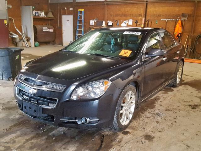 1G1ZE5EB4AF288371 - 2010 CHEVROLET MALIBU LTZ 黑色 照片 2