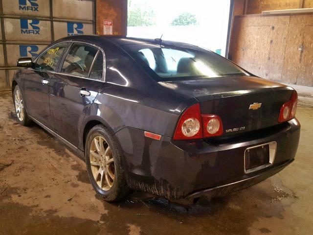 1G1ZE5EB4AF288371 - 2010 CHEVROLET MALIBU LTZ 黑色 照片 3