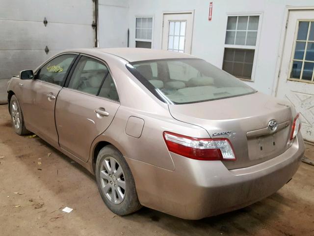 JTNBB46K973028077 - 2007 TOYOTA CAMRY NEW TAN photo 3