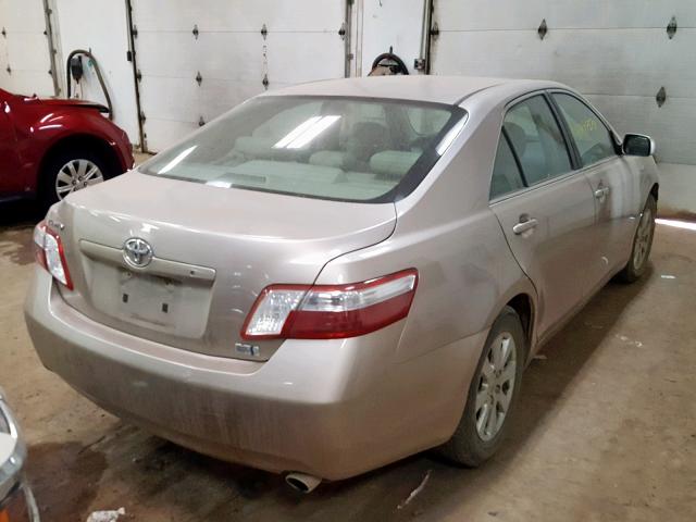 JTNBB46K973028077 - 2007 TOYOTA CAMRY NEW TAN photo 4