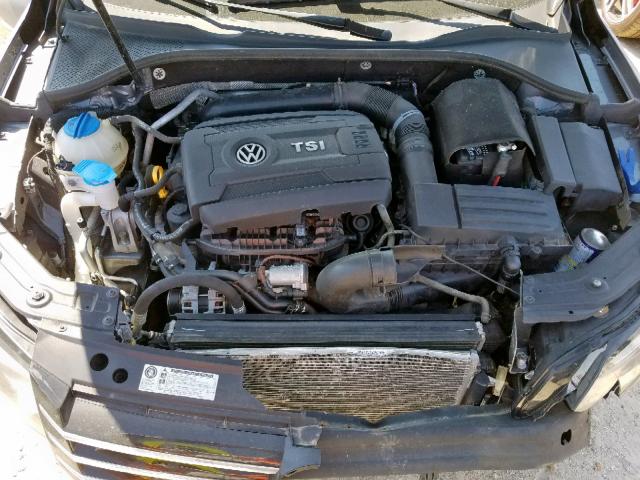 1VWAT7A32FC023247 - 2015 VOLKSWAGEN PASSAT S GRAY photo 7