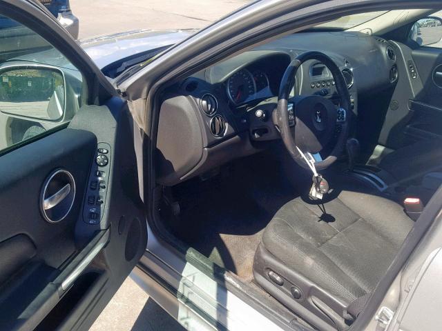 2G2WP552371177500 - 2007 PONTIAC GRAND PRIX SILVER photo 9