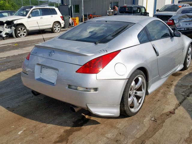 JN1AZ34E26M352292 - 2006 NISSAN 350Z COUPE SILVER photo 4