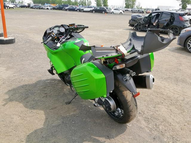 JKBZGNE14FA001212 - 2015 KAWASAKI ZG1400 E GREEN photo 3