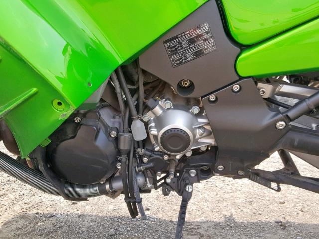 JKBZGNE14FA001212 - 2015 KAWASAKI ZG1400 E GREEN photo 7