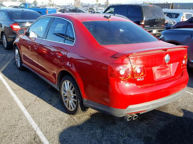 3VWWJ71K36M670919 - 2006 VOLKSWAGEN JETTA GLI RED photo 3