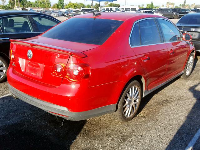 3VWWJ71K36M670919 - 2006 VOLKSWAGEN JETTA GLI RED photo 4