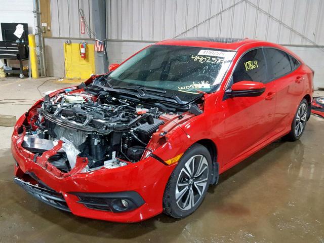 2HGFC1F72HH657788 - 2017 HONDA CIVIC EXL 红色 照片 2
