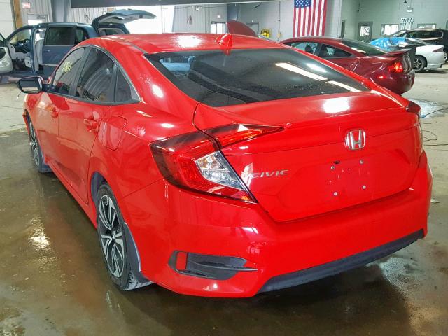 2HGFC1F72HH657788 - 2017 HONDA CIVIC EXL 红色 照片 3