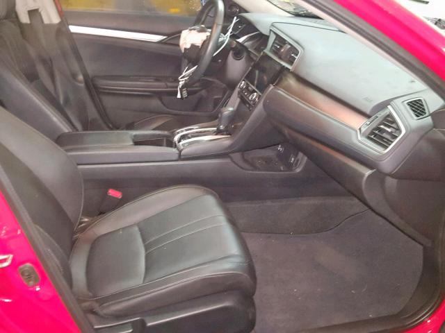2HGFC1F72HH657788 - 2017 HONDA CIVIC EXL 红色 照片 5