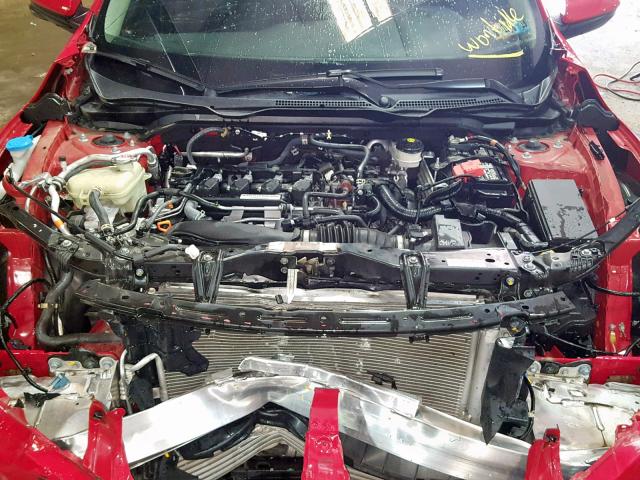 2HGFC1F72HH657788 - 2017 HONDA CIVIC EXL 红色 照片 7