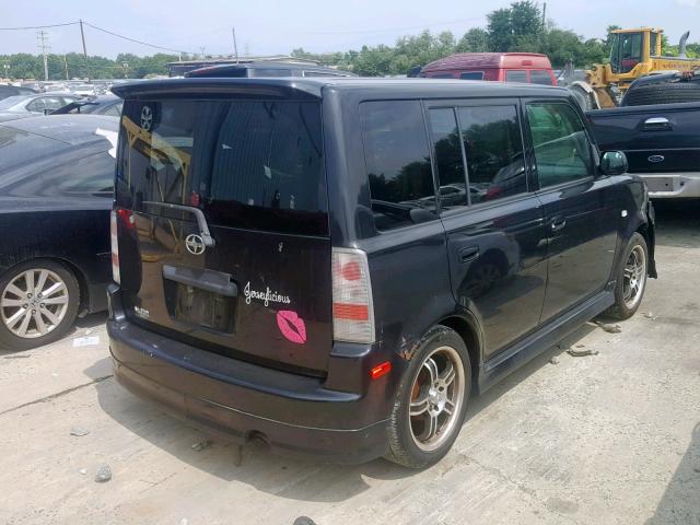 JTLKT324340150602 - 2004 TOYOTA SCION XB 黑色 照片 4