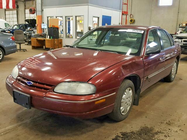 2G1WL52J8Y1174783 - 2000 CHEVROLET LUMINA MAROON photo 2