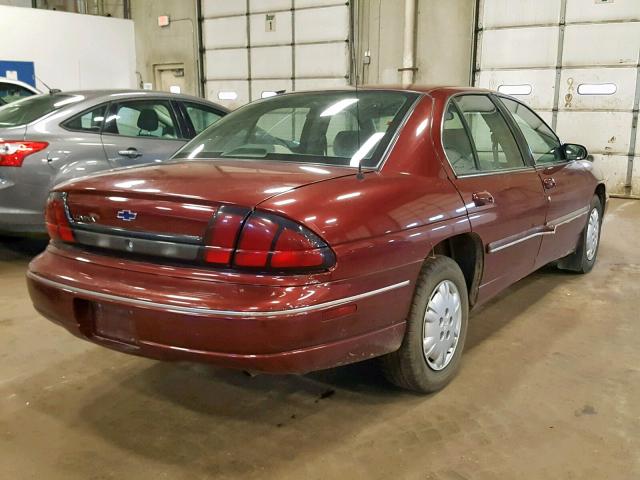 2G1WL52J8Y1174783 - 2000 CHEVROLET LUMINA MAROON photo 4