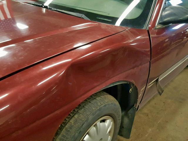 2G1WL52J8Y1174783 - 2000 CHEVROLET LUMINA MAROON photo 9