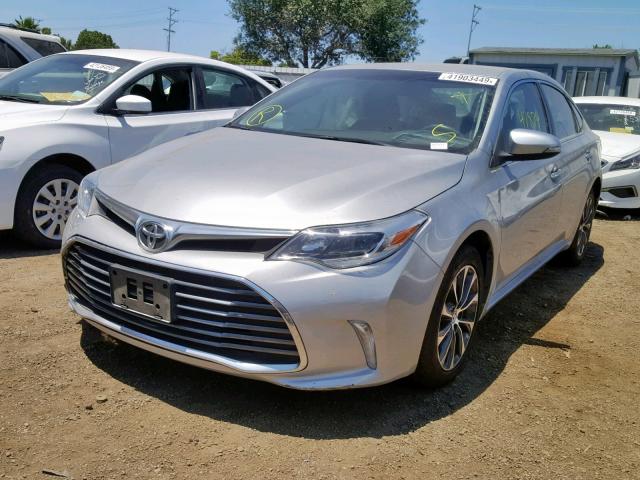 4T1BK1EB3GU206706 - 2016 TOYOTA AVALON XLE SILVER photo 2