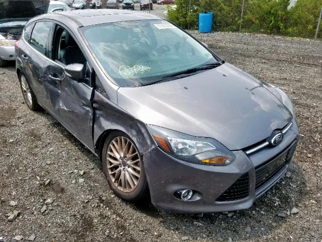 1FADP3N25EL353161 - 2014 FORD FOCUS TITA GRAY photo 1