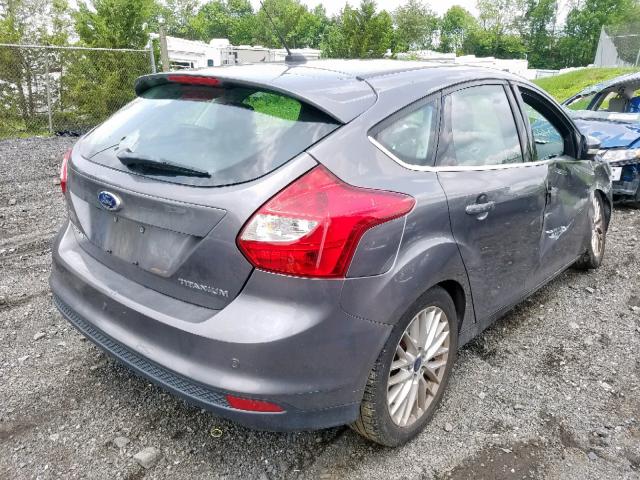 1FADP3N25EL353161 - 2014 FORD FOCUS TITA GRAY photo 4