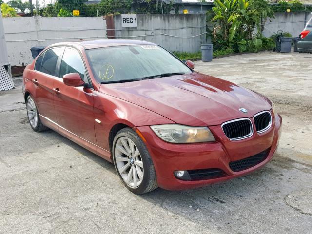 WBAPH7C52BE676184 - 2011 BMW 328 I RED photo 1