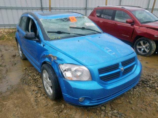 1B3HB48B98D599786 - 2008 DODGE CALIBER SX BLUE photo 1