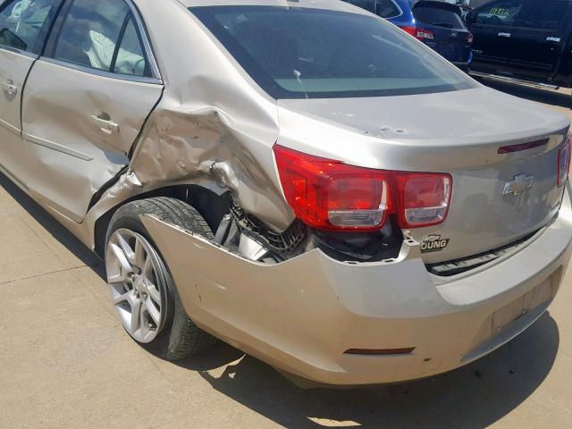 1G11C5SL7EF159479 - 2014 CHEVROLET MALIBU 1LT GOLD photo 9