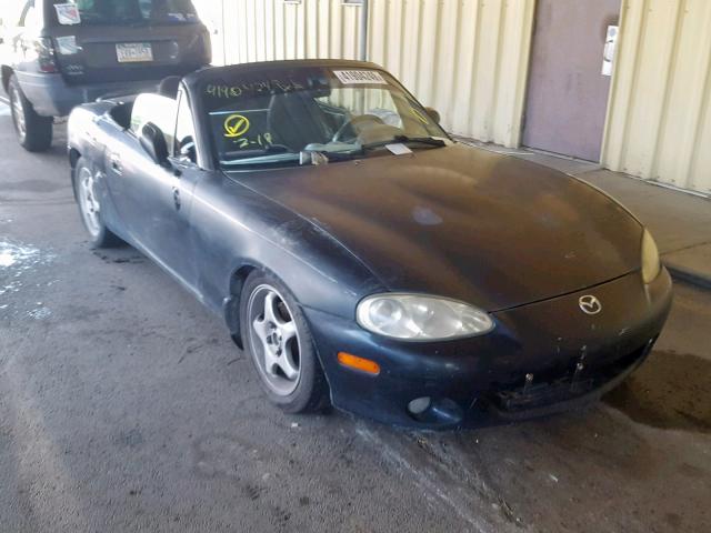 JM1NB353910212532 - 2001 MAZDA MX-5 MIATA BLACK photo 1