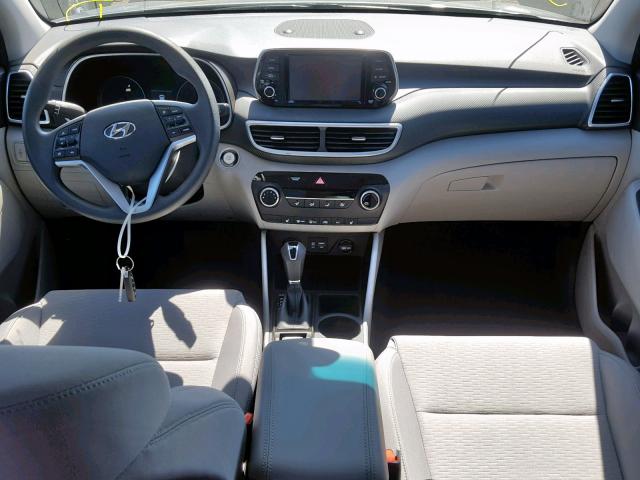 KM8J3CA44KU985618 - 2019 HYUNDAI TUCSON LIM GRAY photo 9