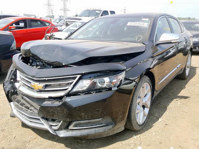 2G1125S30J9178266 - 2018 CHEVROLET IMPALA PRE BLACK photo 2