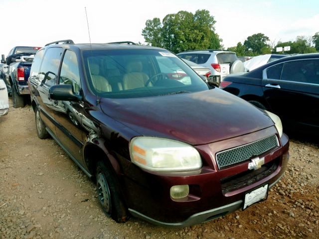 1GNDV33L06D127124 - 2006 CHEVROLET UPLANDER L BURGUNDY photo 1