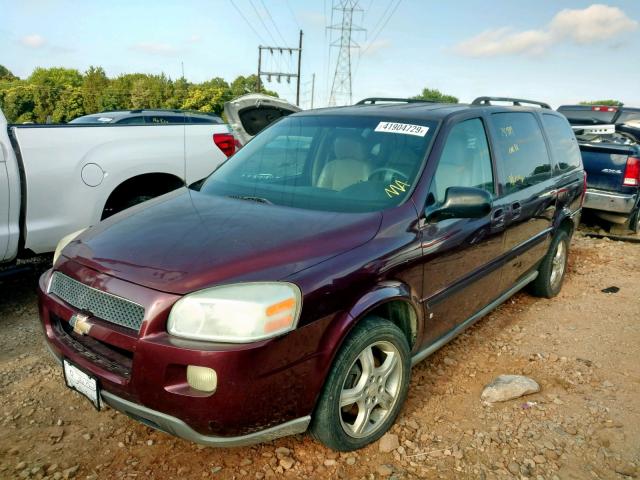 1GNDV33L06D127124 - 2006 CHEVROLET UPLANDER L BURGUNDY photo 2