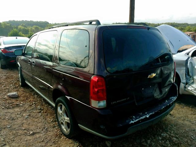 1GNDV33L06D127124 - 2006 CHEVROLET UPLANDER L BURGUNDY photo 3