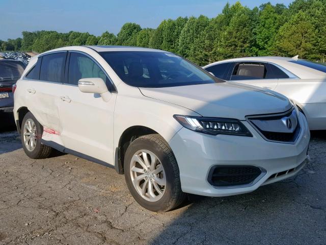 5J8TB3H36JL000366 - 2018 ACURA RDX WHITE photo 1