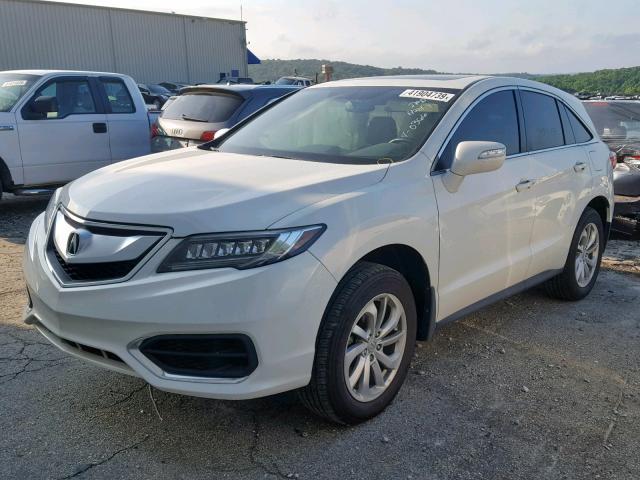 5J8TB3H36JL000366 - 2018 ACURA RDX WHITE photo 2