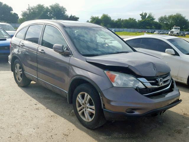 5J6RE3H76AL042470 - 2010 HONDA CR-V EXL BROWN photo 1