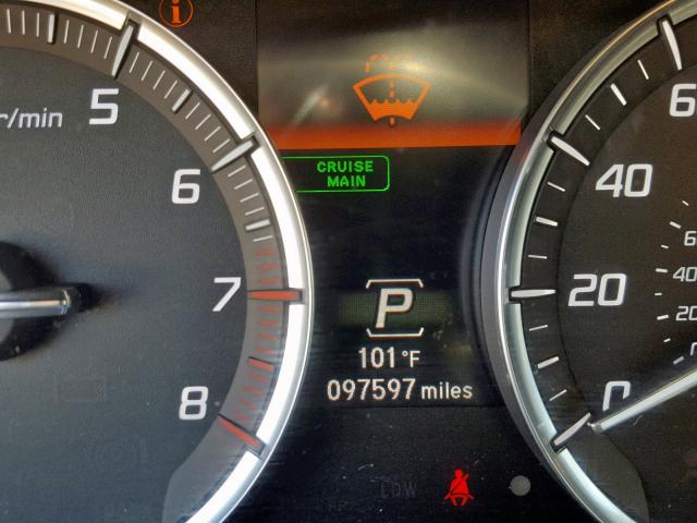 5FRYD4H65EB024700 - 2014 ACURA MDX TECHNO Grau Foto 8